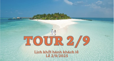 Lịch khởi hành tour lễ 2/9