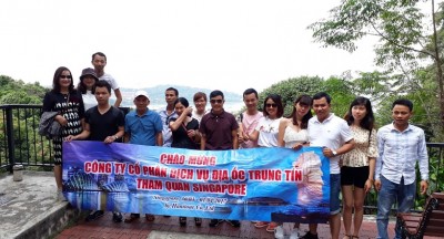 Hanitour đồng hành cùng Công ty Cổ phần Dịch vụ Địa ốc Trung Tín trong chuyến Tham quan Singapore 2017