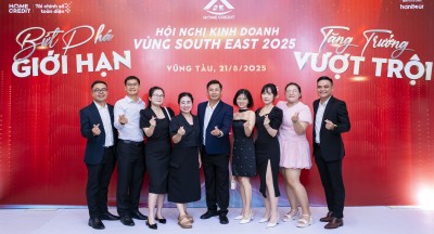 Hội nghị Kinh doanh Vùng South East 2025 – Home Credit 