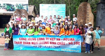 Công ty Việt Ân – Povina: Bình Châu, Hồ Cốc 2018