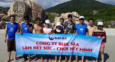 Công ty Blue Sea: Teambuilding Nha Trang 2017